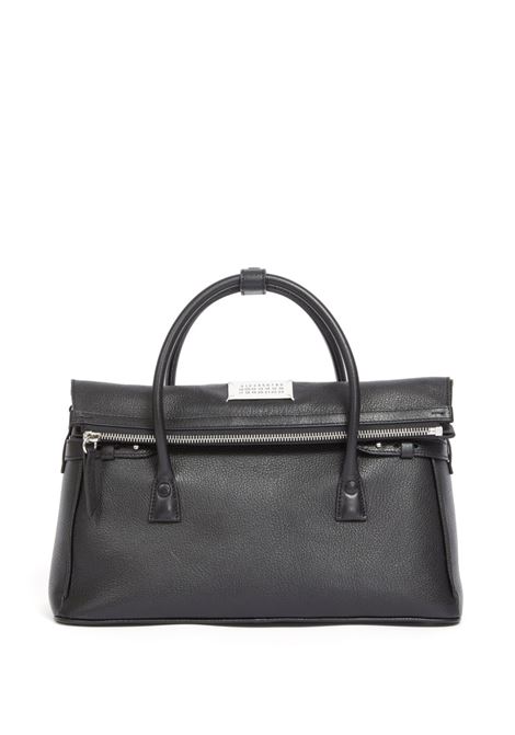 borsa 5ac east west medium unisex black MAISON MARGIELA | SB2WD0076 P5348T8013